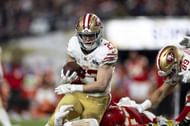 Christian McCaffrey at Super Bowl LVIII - San Francisco 49ers v Kansas City Chiefs - Source: Getty